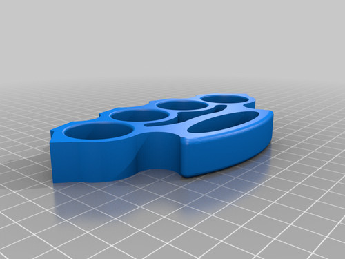 Brass knuckles solid - brass,