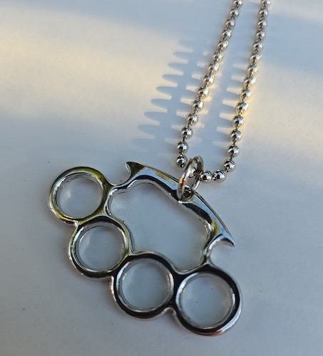 Small silver tone - silver, novelty