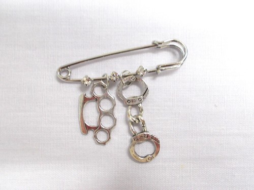 Pin brooch crystals a - 2",