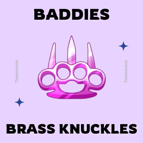 Brass knuckles baddies - brass, |