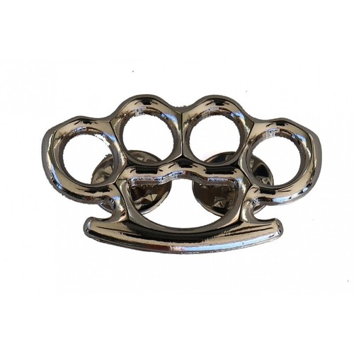 Brass knuckles pin - brass,